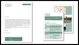 Huddersfield Complementary Health Clinic HCHC letterhead leaflet